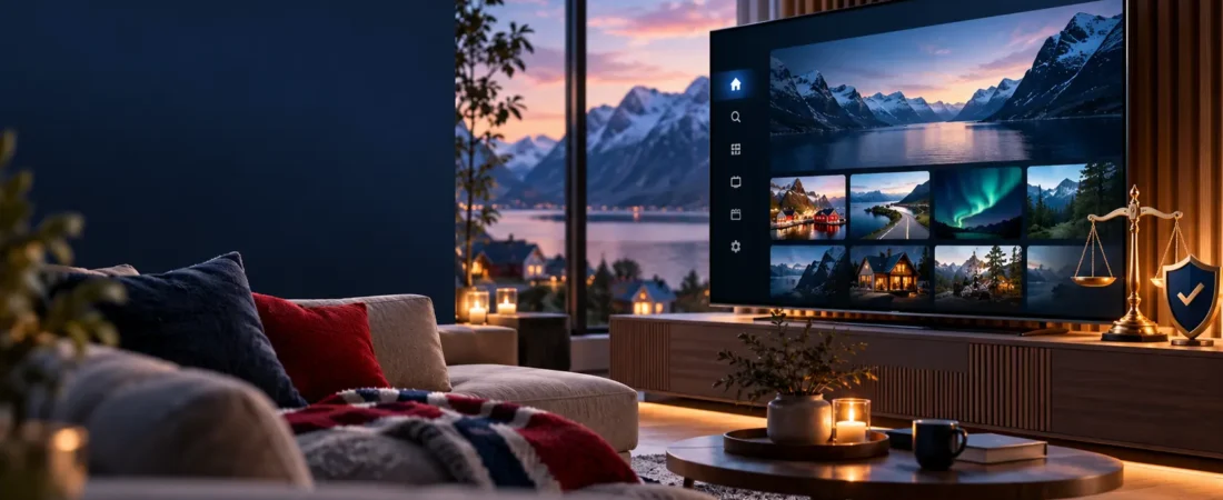 Er IPTV lovlig i Norge? Full guide til lov, risiko og trygge leverandører (2026)