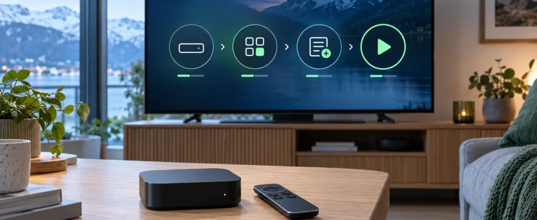 IPTV på Apple TV: 4 steg til oppsett i 2026